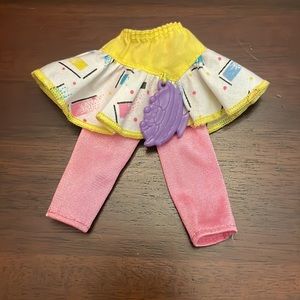 1980s Skipper Cool Tops Skirt & Leggings